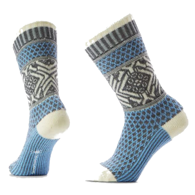 Smartwool Everyday Popcorn Snowflake Pattern Crew – Women’s Socks